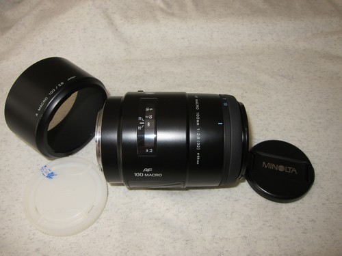 Minolta macro 100mm - af, 1:2.8